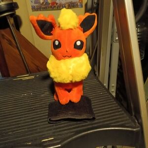 Pokemon Flareon Plush in Orange and Yellow